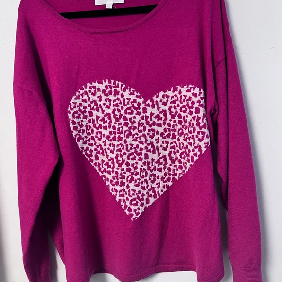 Adyson Parker Sweaters - Adyson Parker Vibrant Pink Sweater